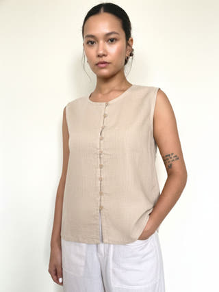 Moor Top - Beige
