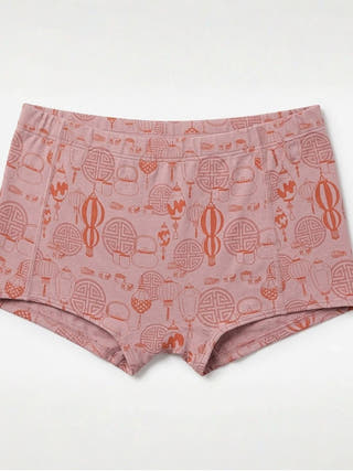 Sky Lantern & Royal Mint Organic Cotton Boyshorts | Pack Of 2
