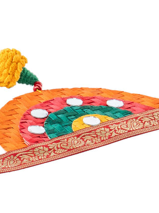 Satrangi Handcrafted Bamboo Marigold Toran