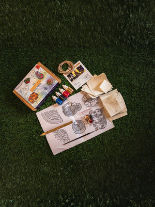 DIY Ornament kit - Handmade Tholu Traditional Puppets