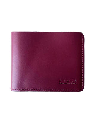 Abel Bifold Wallet | Burgundy