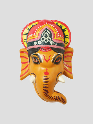 Wooden Ganesha in Colour ARAVALI