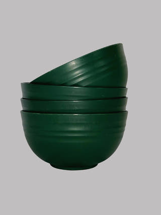 Wheat Straw Bowls Set Of Four Irida Naturals