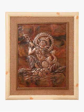 Sarasvati: Goddess of Learning Aravali Copper