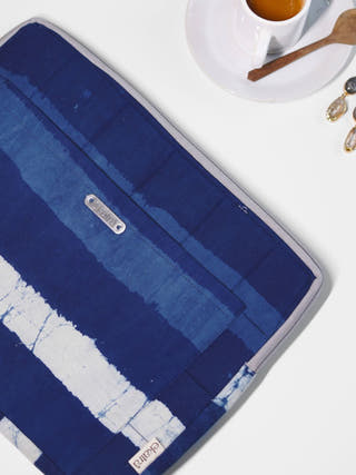 Indigo Stripes Laptop Sleeve 16"