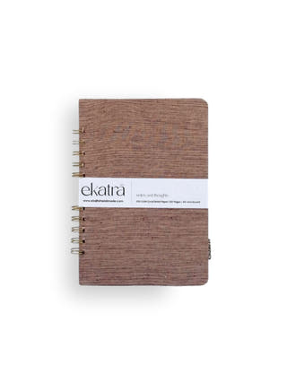 Handcrafted Sustainable A5 Wire Bound Paper Journal