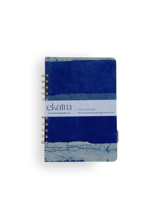 Handcrafted Sustainable A5 Wire Bound Paper Journal