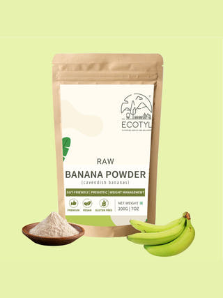 Natural Raw Banana Powder