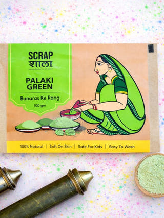 Holi Milan Gift Box | Natural Gulaal & Thandai | Handmade in Banaras