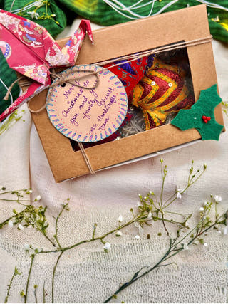 Cutwork Applique Christmas Set of Star | Tree | Bell