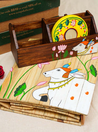 Pichwai Housewarming Gift Set Scrapshala