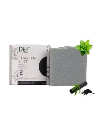 Bamboo Charcoal & Peppermint Cold Processed Soap