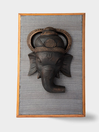 Ganesha Wooden Mask ARAVALI