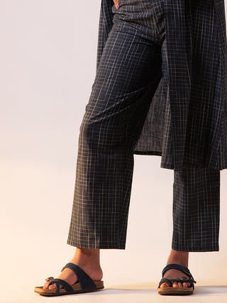 Quad Blazer Pant Set Navy Blue