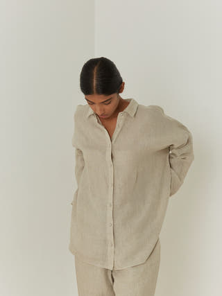 Zai Kora Linen Shirt