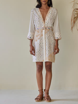 Foraged Mushroom Dress Maahikaari