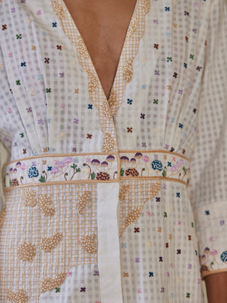 Foraged Mushroom Dress Maahikaari