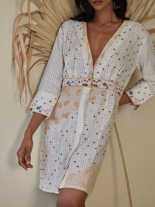 Foraged Mushroom Dress Maahikaari