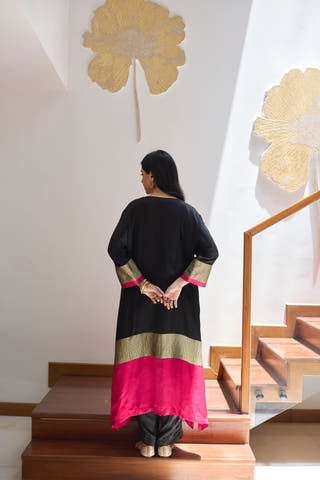 Heena Kaftan Black