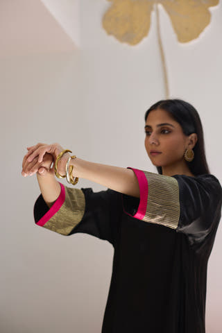 Heena Kaftan Black
