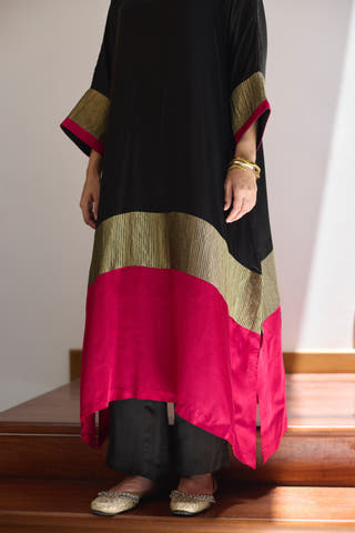Heena Kaftan Black