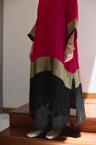 Heena Kaftan Magenta
