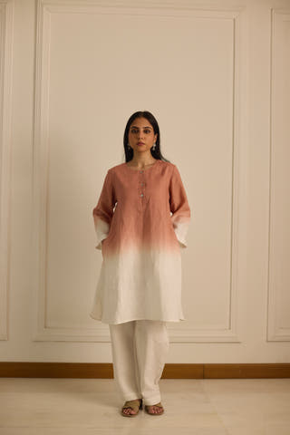 Ombre Co-Ord Set Rose