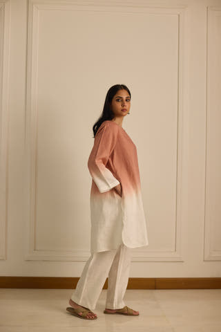 Ombre Co-Ord Set Rose