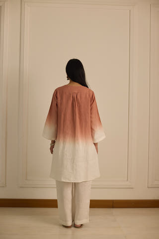 Ombre Co-Ord Set Rose