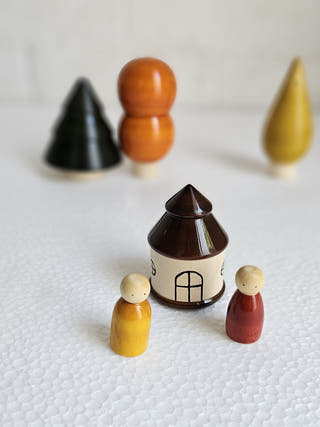 Handcrafted Wooden Cottage Play