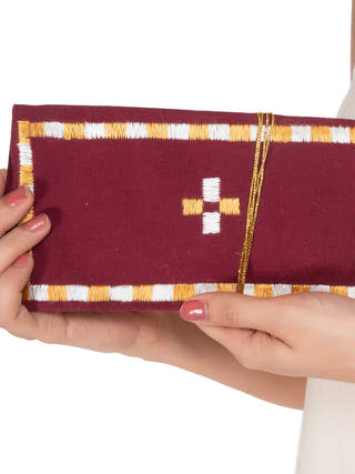 Hand Embroidered Shagun Envelope