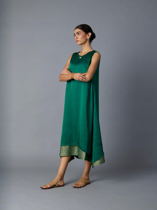 Chameli Dress | Green