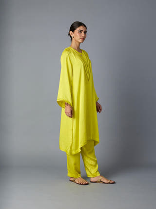 Teen Patti Set | Lime Yellow