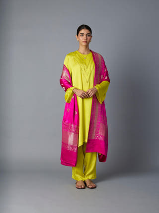 Teen Patti Set | Lime Yellow
