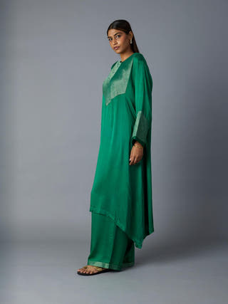 Rasna Co-ord Set | Green