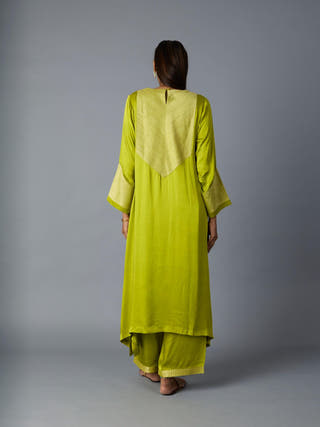 Rasna Co-ord Set | Lime Green