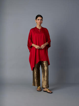 Zoha Anti Fit Shirt | Red