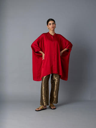 Zoha Anti Fit Shirt | Red