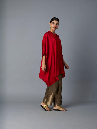 Zoha Anti Fit Shirt | Red