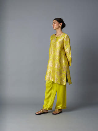 Hazara Co-ord Set | Yellow