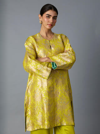 Hazara Co-ord Set | Yellow