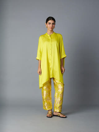 Zoha Anti Fit Shirt | Lime