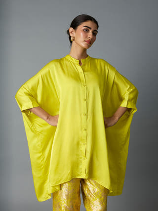 Zoha Anti Fit Shirt | Lime