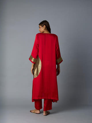 Rangoli Kaftan | Red