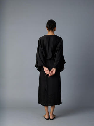 Batwing Dress | Black