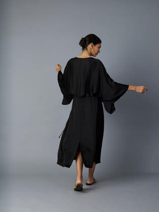 Batwing Dress | Black