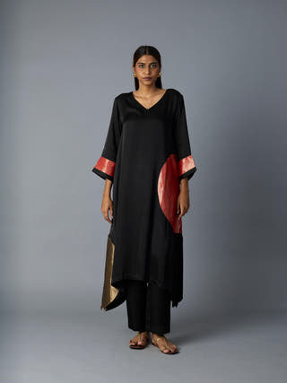Rangoli Kaftan | Black
