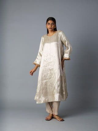 Chandi Tissue Kurta Set