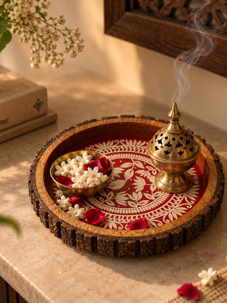PadmaChakra Alpona Tray
