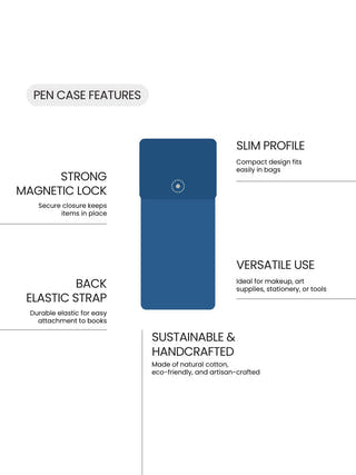 Sustainable Pen Case Organizer